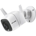 Outdoor 1080p HD webcam with infrared night vision and dustproof housing.