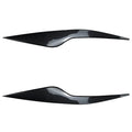 Ford Focus headlight sticker set in carbon fibre pattern or piano black finish