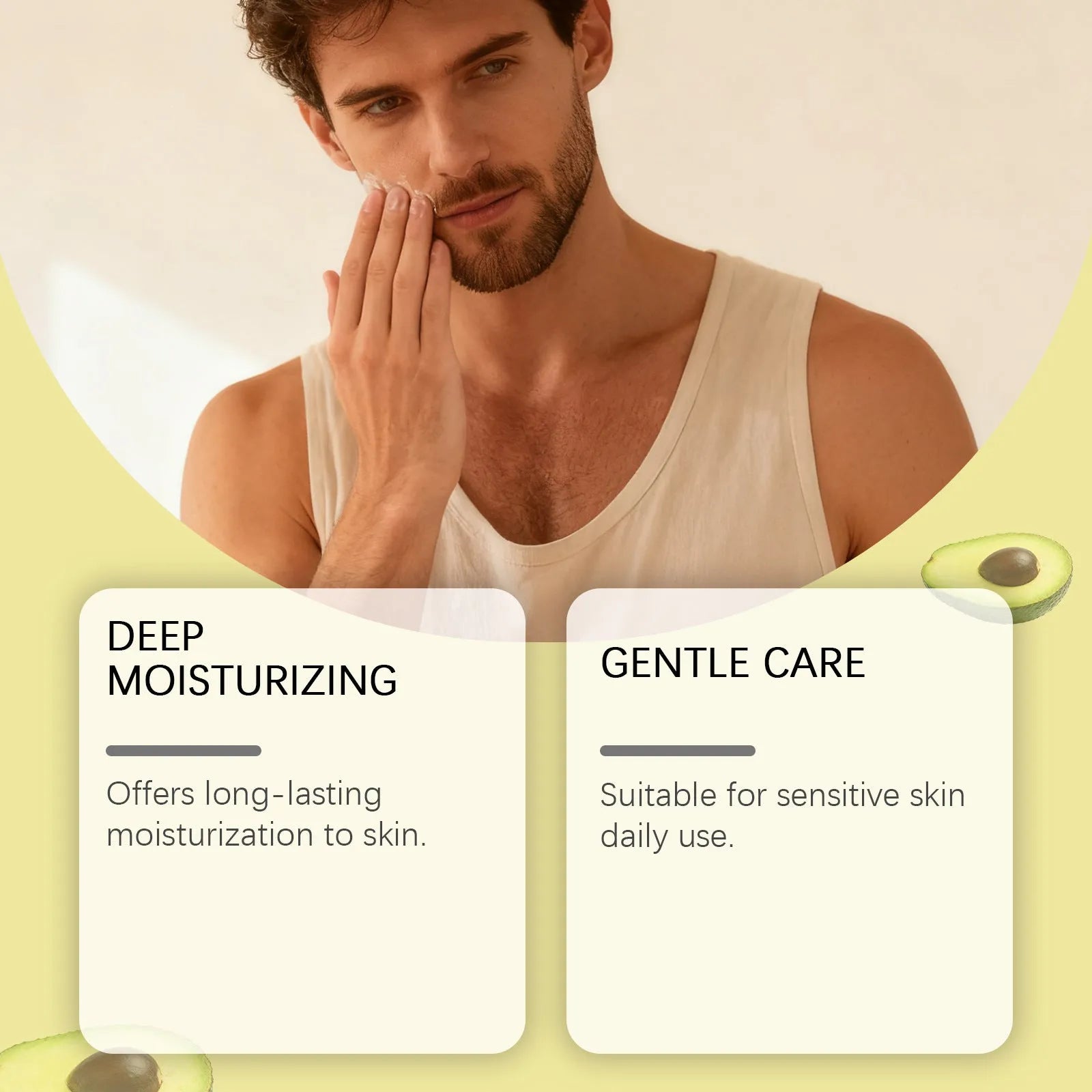 Charm Body Butter For Men 100g bottle with jojoba and fruit extracts for skin conditioning