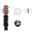 Auxiliary folk guitar chord practice gear with double chord mechanism for novice musicians