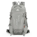 AZELA 30 litre orange hiking backpack with multiple compartments for outdoor camping and trekking