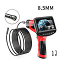 8.5mm dual-lens endoscope HD camera for inspection with memory card