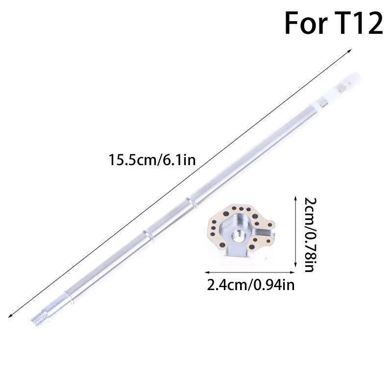 Soldering iron tip replacement handle rocker iron head for 936 soldering station, single detachable head or White Light T12