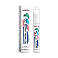 Car scratch repair pen with five colour options, compact 2x11.8cm size, acrylic resin formula for paint touch up