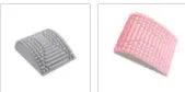Blue EVA foam back stretcher for lumbar support and neck pain relief