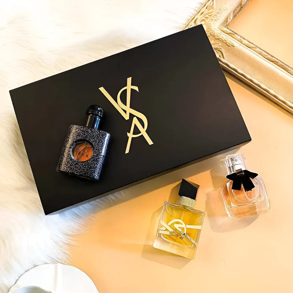 Perfume For Women Gift Set 90ml with three fragrance bottles in a box
