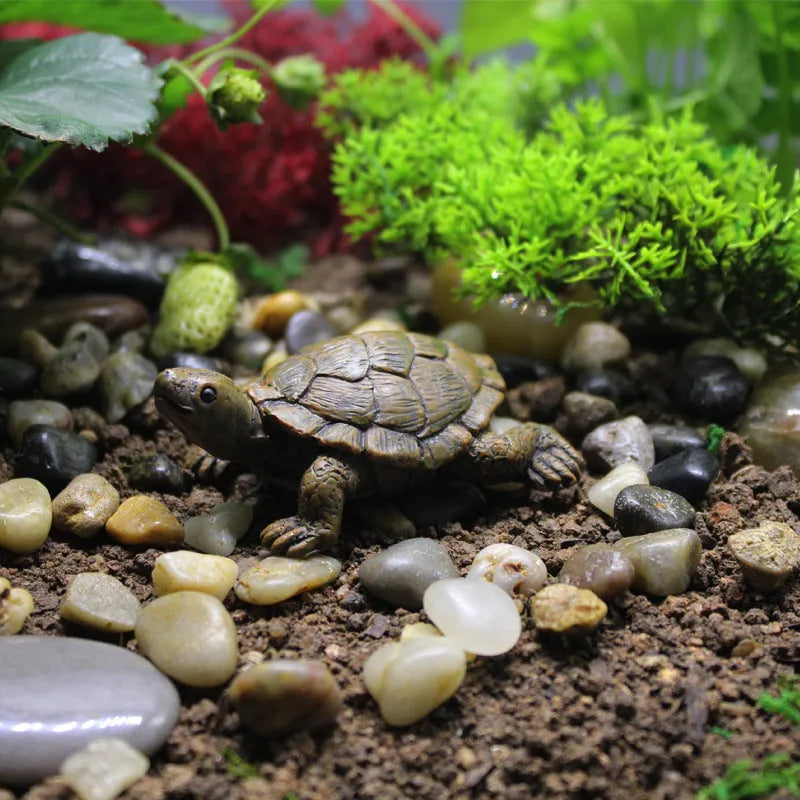 Green resin simulation turtle garden decoration for outdoor landscaping