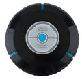 Auto cleaner robot vacuum, slim 22.5cm microfiber mop, black or white, cordless bagless