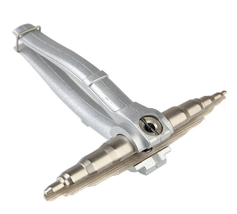 Manual tube expander tool for air conditioning copper pipe flaring 6-22mm in black or silver