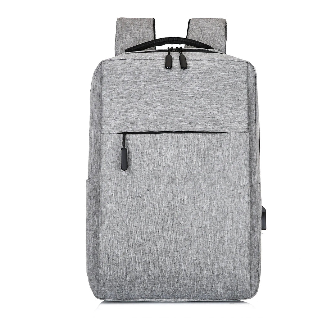 Large black Oxford cloth sports backpack with curved shoulder straps shown on a neutral background