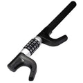 Alloy steel car steering wheel anti-theft U-lock in black, blue, or red colours weighing 2kg