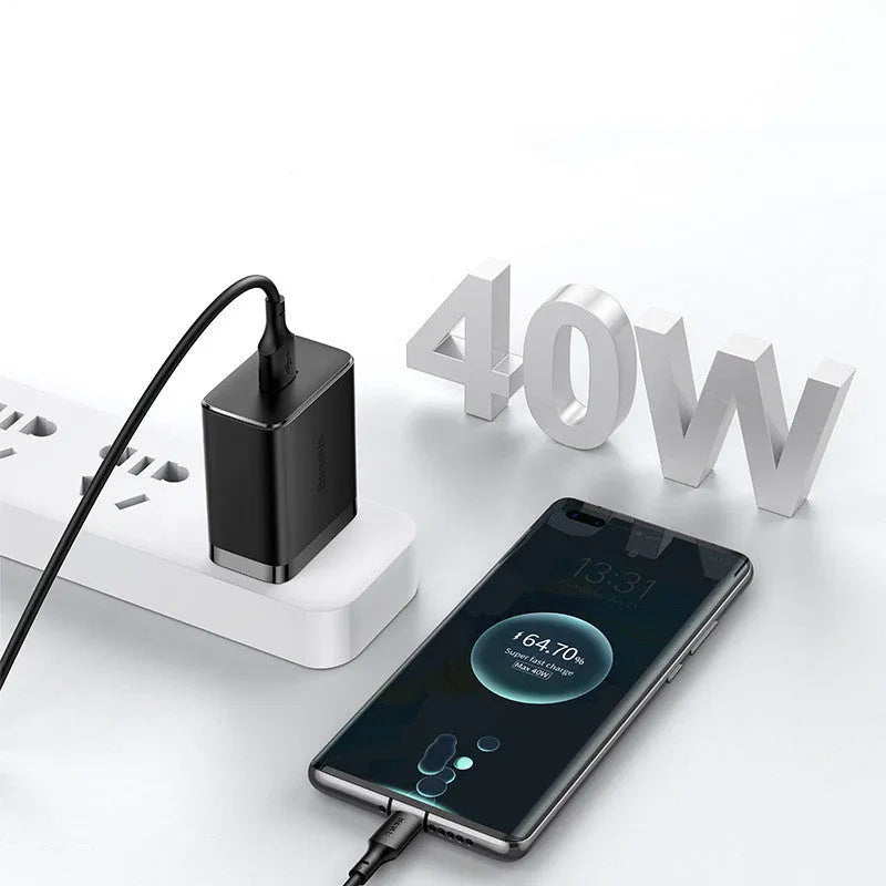Super fast charging charger 1U dual protocol USB direct charge for lithium battery black white 12V 2000mA