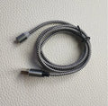 Aluminium alloy three-in-one magnetic charging cable with LED light in multiple colour options.