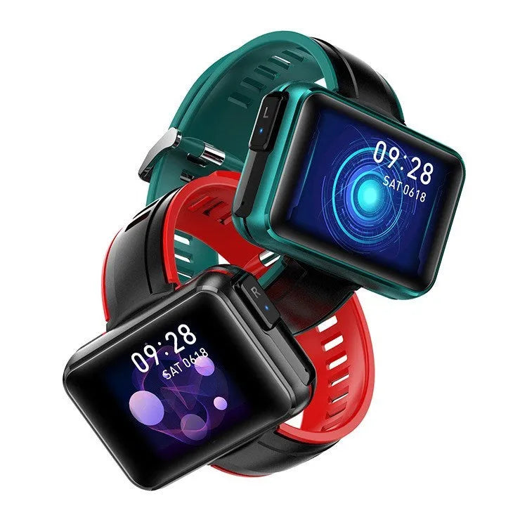 T91 2 in 1 smart watch with Bluetooth headset 1.4-inch touch screen aviation aluminium alloy body