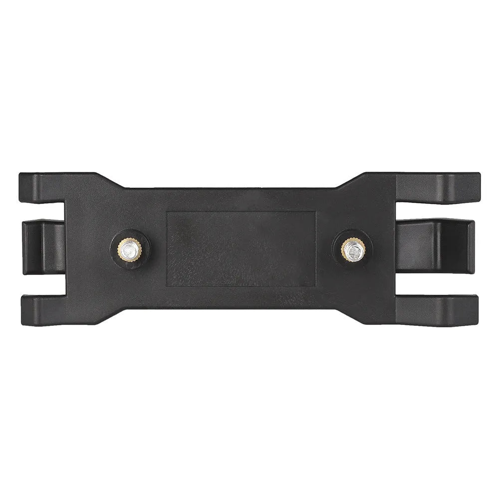 Black ABS plastic umbrella clip tripod mount for attaching phones and cameras