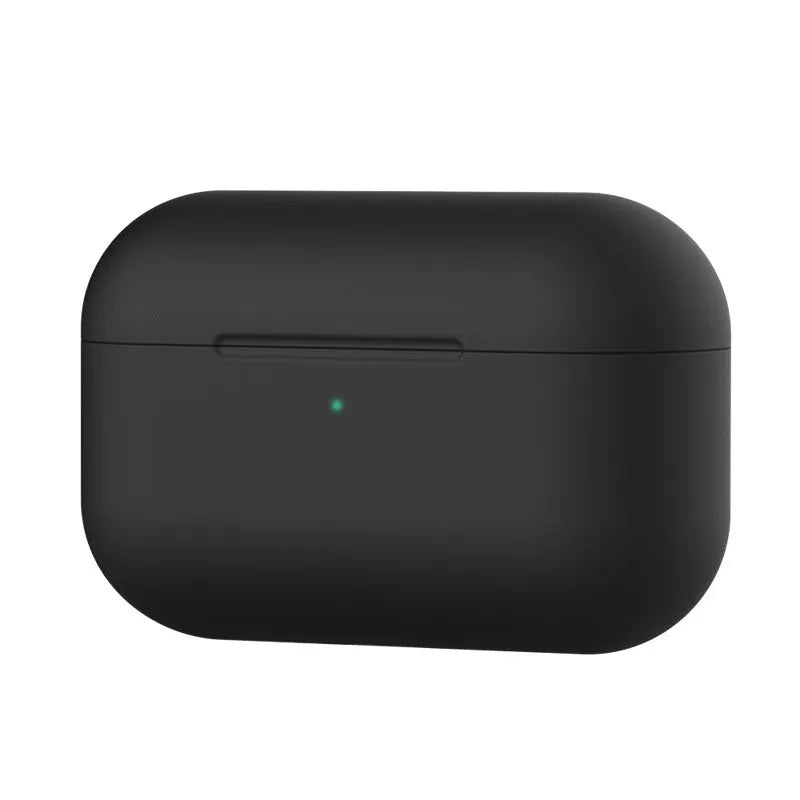 AirPods Pro silicone protective cover in multiple colours showing buckle-detailed and solid options