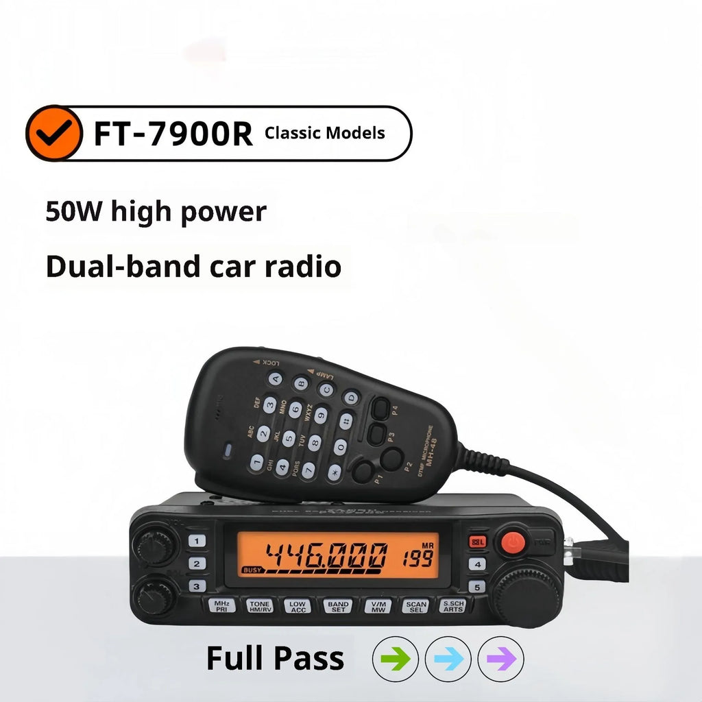 Car interphone communication system with anti-interference function for self-driving tours