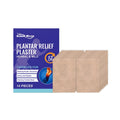 Pack of 14 foot soothing patches with horse chestnut and eucalyptus oil for topical foot care