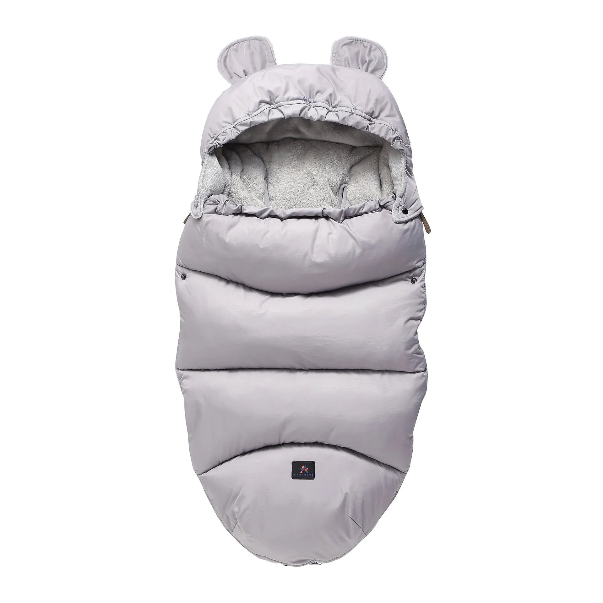 100cm cotton blend baby stroller sleeping bag in silkworm cocoon style on a pram