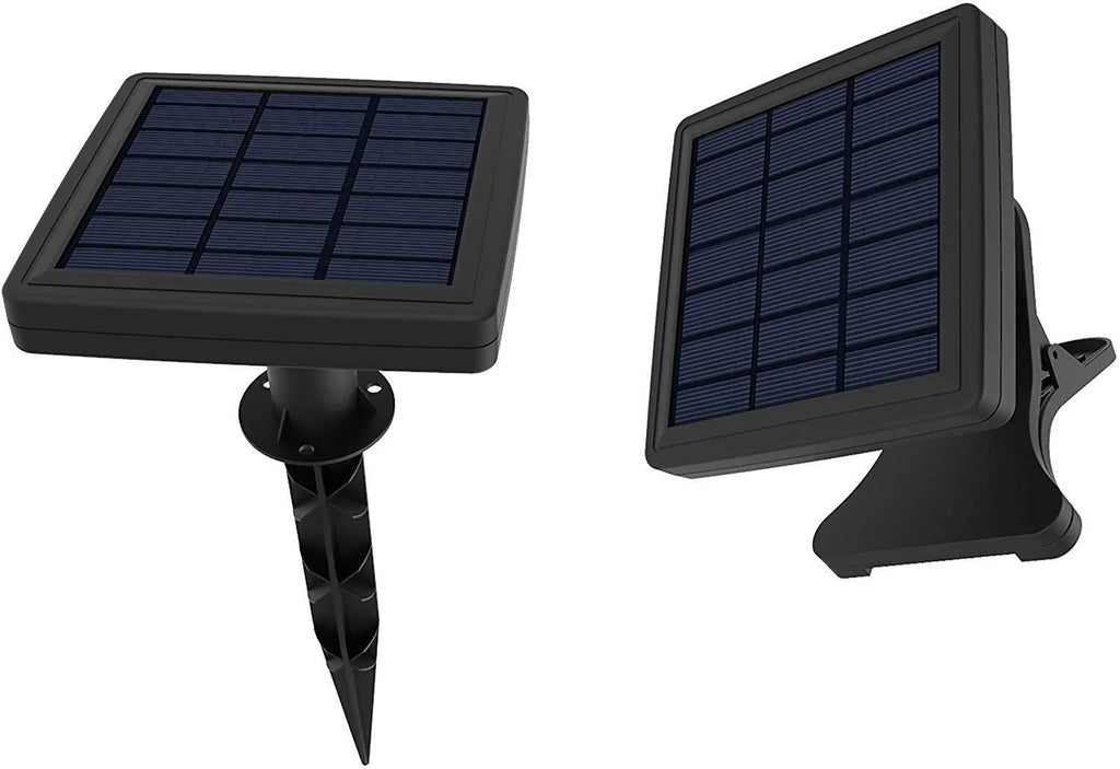 Waterproof solar LED string lights with PVC shell for outdoor garden or patio illumination