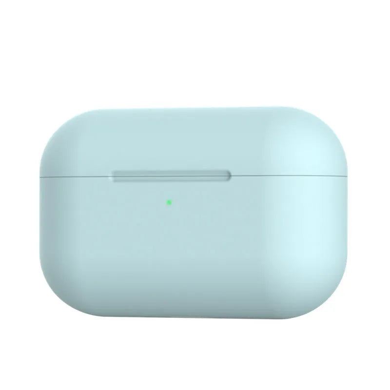 AirPods Pro silicone protective cover in multiple colours showing buckle-detailed and solid options
