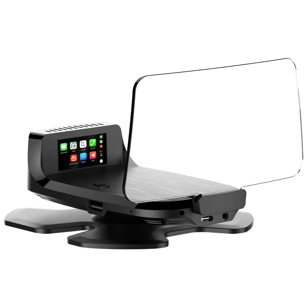 Black car head-up display HUD projector unit for OBD connection