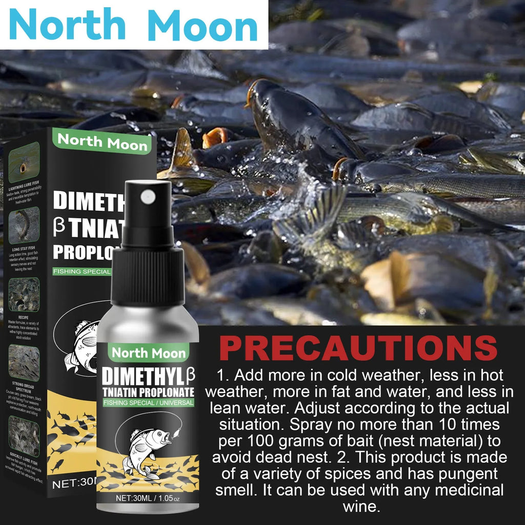 Fish attractant phagostimulant bait additive in 30ml clear liquid bottle for wild fishing angling