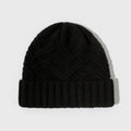 Wool knitted dome crown hat for women in one of six colours: ivory white, khaki, red, brown, grey, or black.