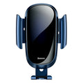 Universal smart car bracket for dashboard mounting in black, blue or silvery colours