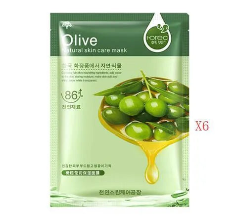 Aloe vera sheet mask 30g for moisturising and pore care white packaging