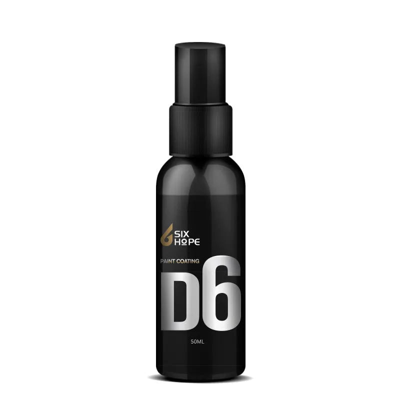 50ml black car coating spray bottle with nano liquid for paint protection