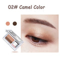 LAIKOU Double Color Eye Shadow Makeup Palette with two complementary shades, waterproof glitter finish, 3g compact