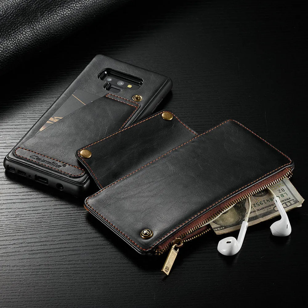 PU leather flip phone case for Samsung Galaxy Note9 in three colour options