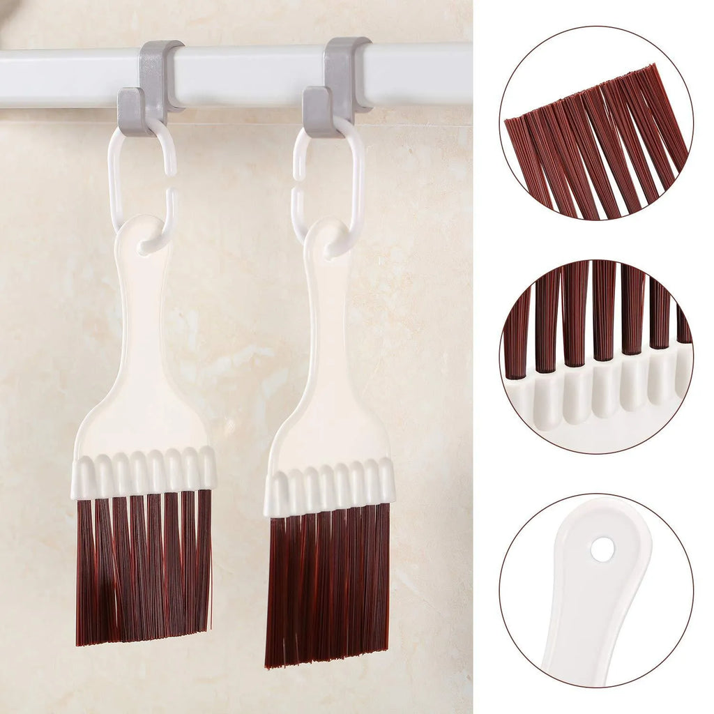 Stainless steel air conditioning fin comb and cleaning brush for condenser maintenance