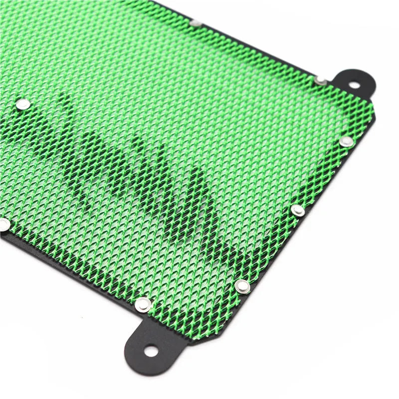 Kawasaki Z400 Ninja 400 motorcycle water tank net cover in black, gold, green, or red
