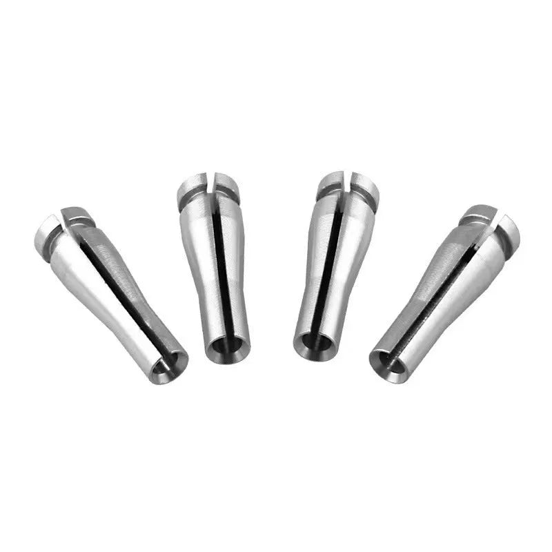 Four silver aluminium auto parts for Ford truck cab latch repair kit