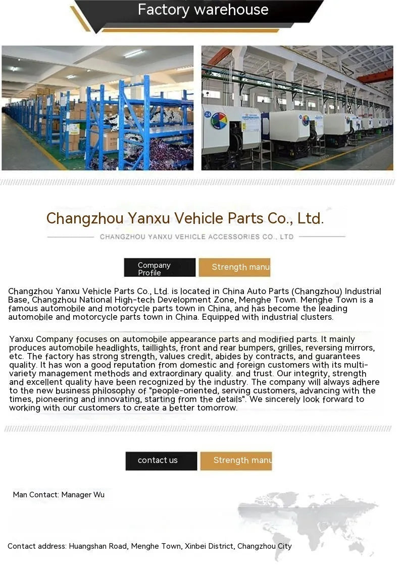 Mercedes-Benz W205 C-Class rearview mirror assembly in ABS plastic construction