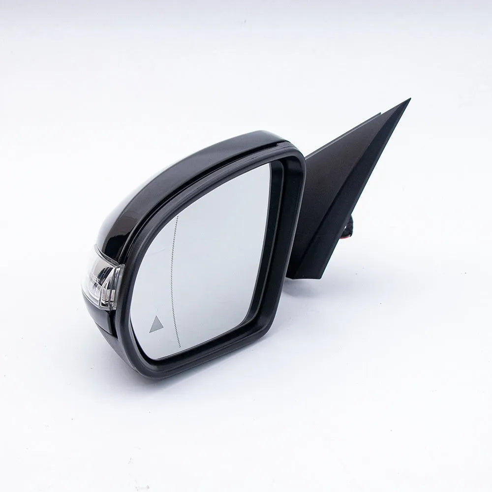 Mercedes-Benz W205 C-Class rearview mirror assembly in ABS plastic construction