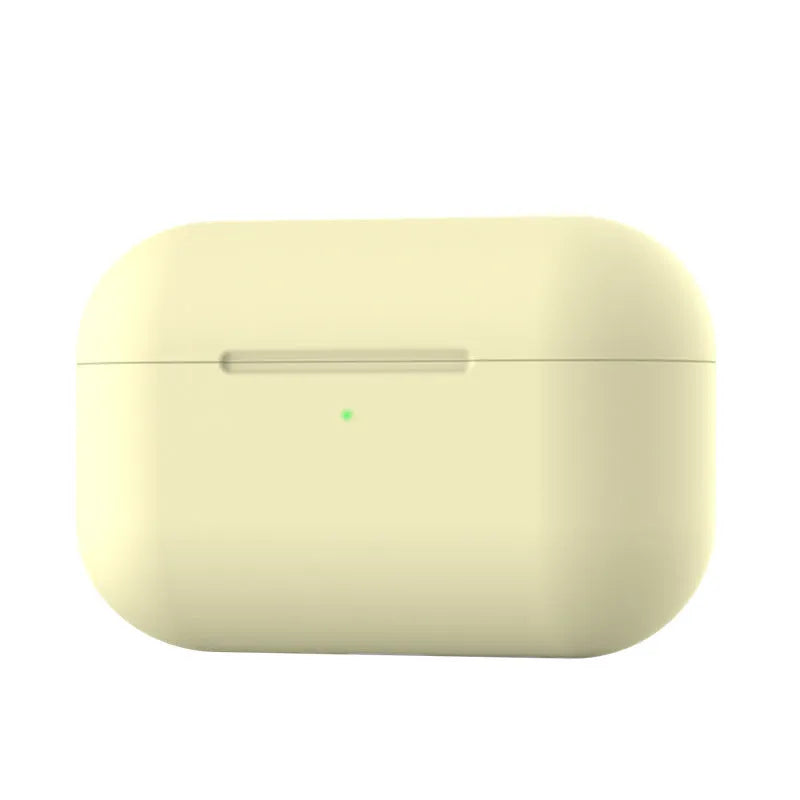AirPods Pro silicone protective cover in multiple colours showing buckle-detailed and solid options