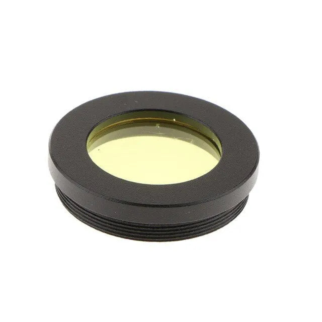 1.25 inch telescope eyepiece colour filter, 30mm metal frame, for moon and brighter planets