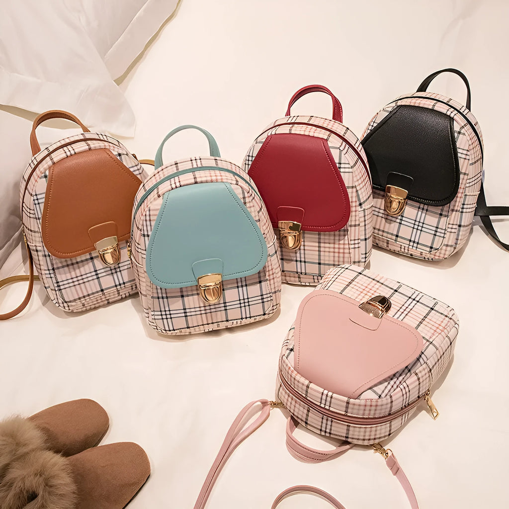 A diagonal one shoulder phone bag made from PU leather in a choice of five colours.