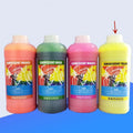 Fluorescent sublimation ink cartridge for PET film printing in green, orange, red, or yellow.