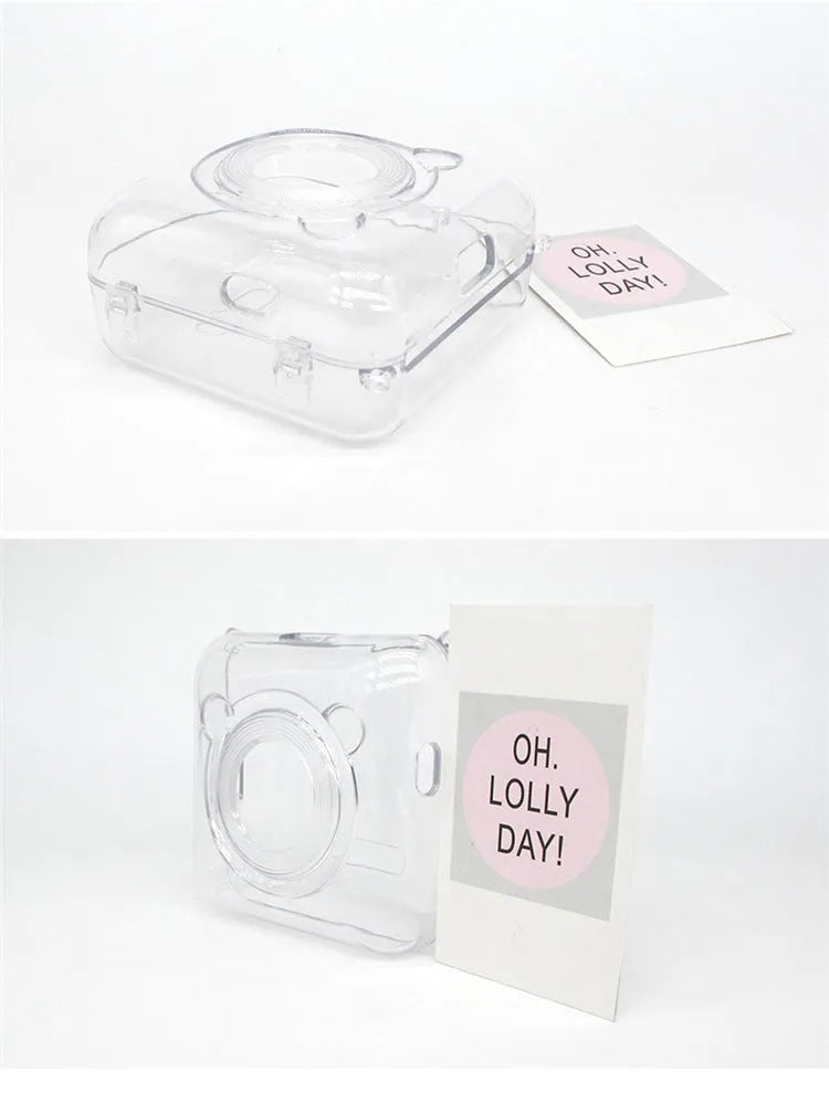 Clear PC protective case for Eric Bear A6 thermal printer with injection moulded shell