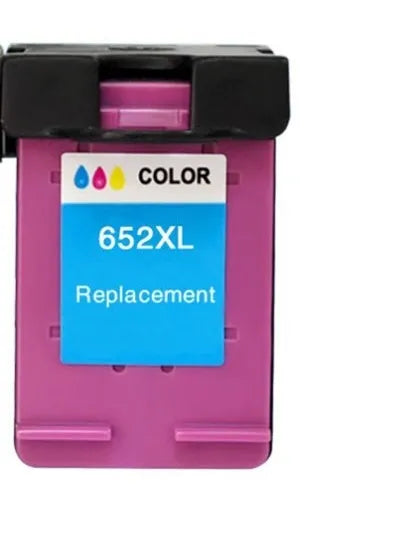 HP Deskjet compatible black and tri-colour ink cartridge pack, refillable.