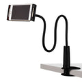 Universal tablet mount holder lazy bracket in black or white with 70cm or 100cm stretch arm