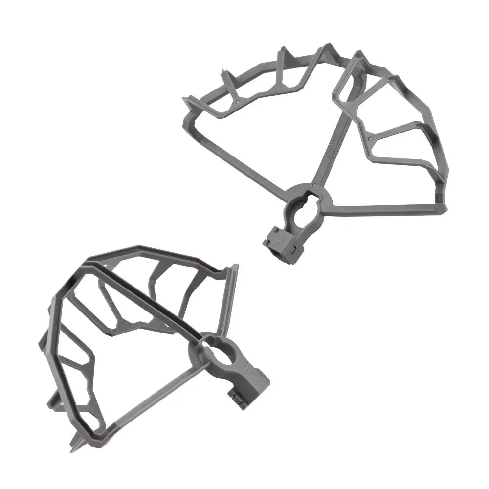 Grey ABS propeller protection ring for DJI Air 2 and Air 2S drones showing semi-enclosed blade guard design