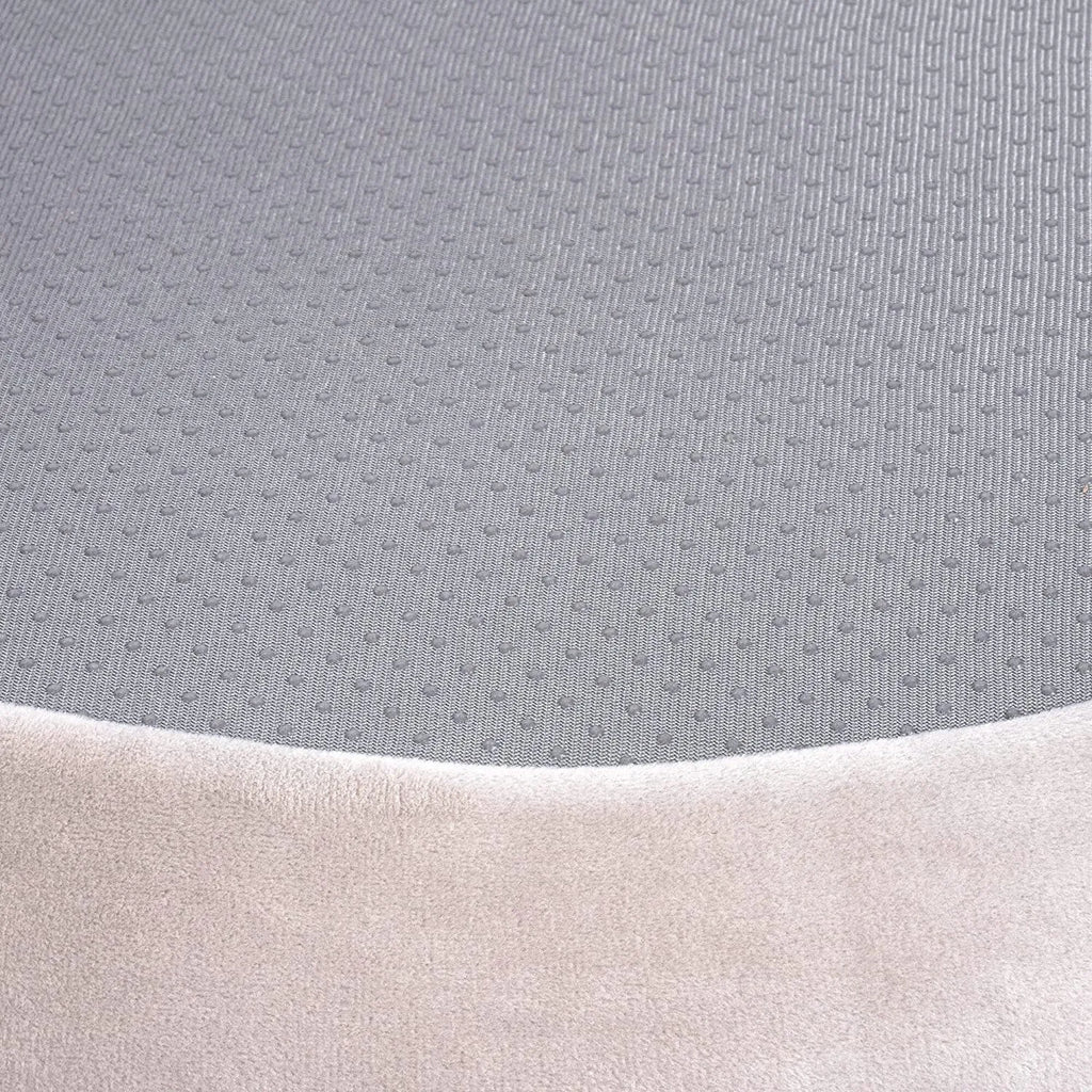 Light gray super soft plush four seasons pet pad for dogs – cloth sleeping mat in 50x50cm size