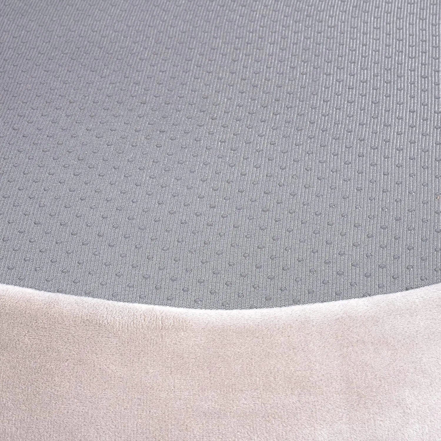 Light gray super soft plush four seasons pet pad for dogs – cloth sleeping mat in 50x50cm size