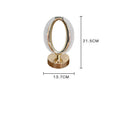 Star Eye touch night light with acrylic frame in star light gold colour on flat surface