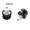 Black plastic nylon door trim panel buckle for BMW, available in 100PCS or 200PCS packs